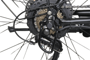 Electric Bike Gears Close Up