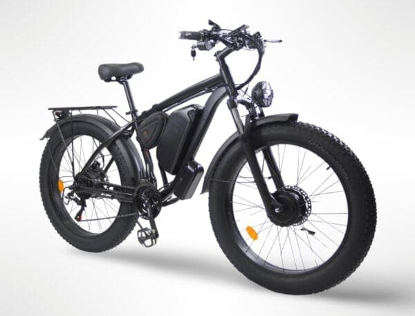 K800 Black Electric Bike - Image 2